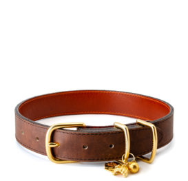 Dog Collar – Walnut Crunch™ Leather