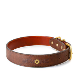 Dog Collar – Walnut Crunch™ Leather