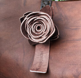 Nokona Leather Flower