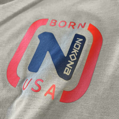 Born N USA Stone Gray Long Sleeve