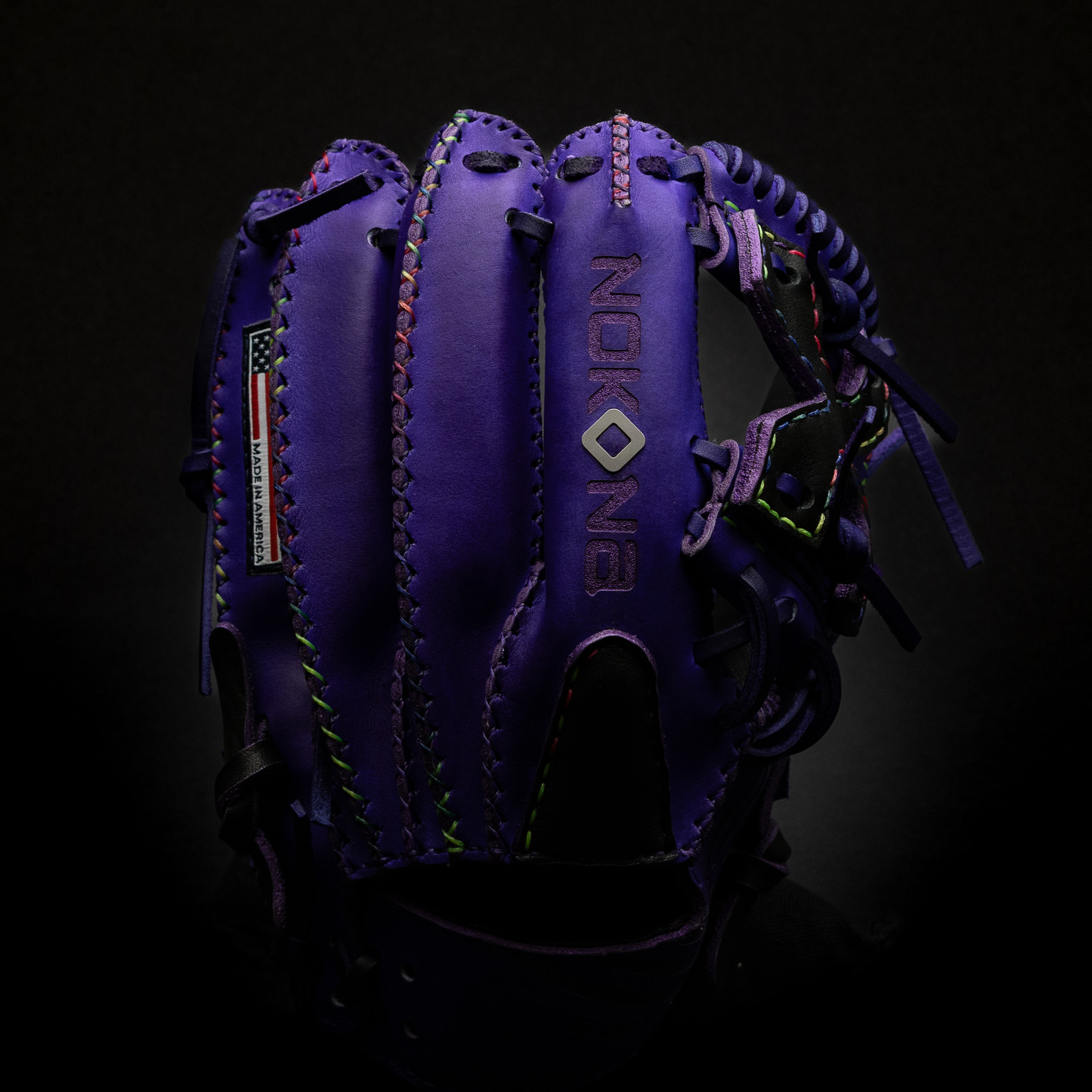 【状態良好】軟式外野オーダー gloveworks Cosmic-EdgeX-Nokona-03-Aurora-