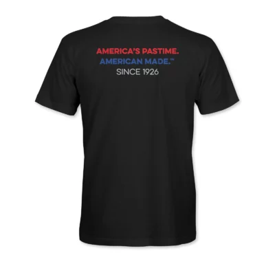 Nokona Flag Patch Tee – Black