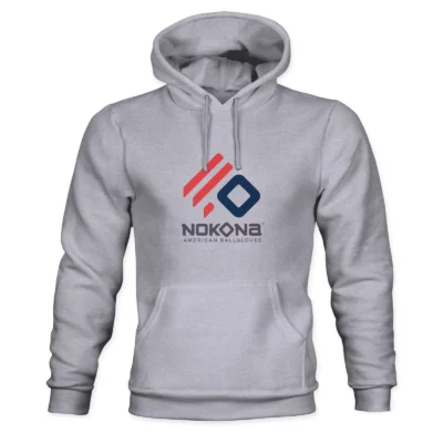 Nokona USA Hoodie – Gray