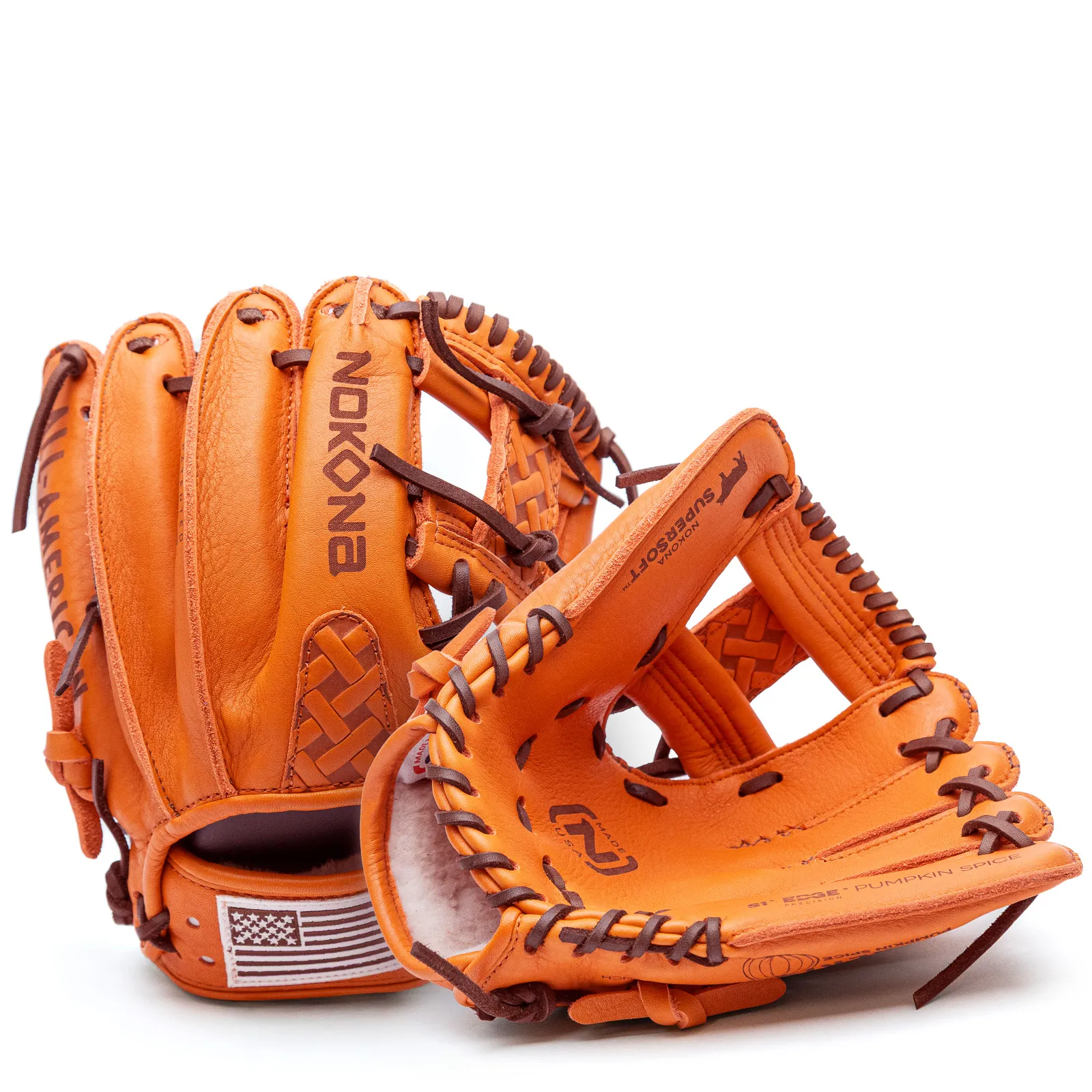 S1 All-American Pumpkin Spice™ - Nokona Ballgloves