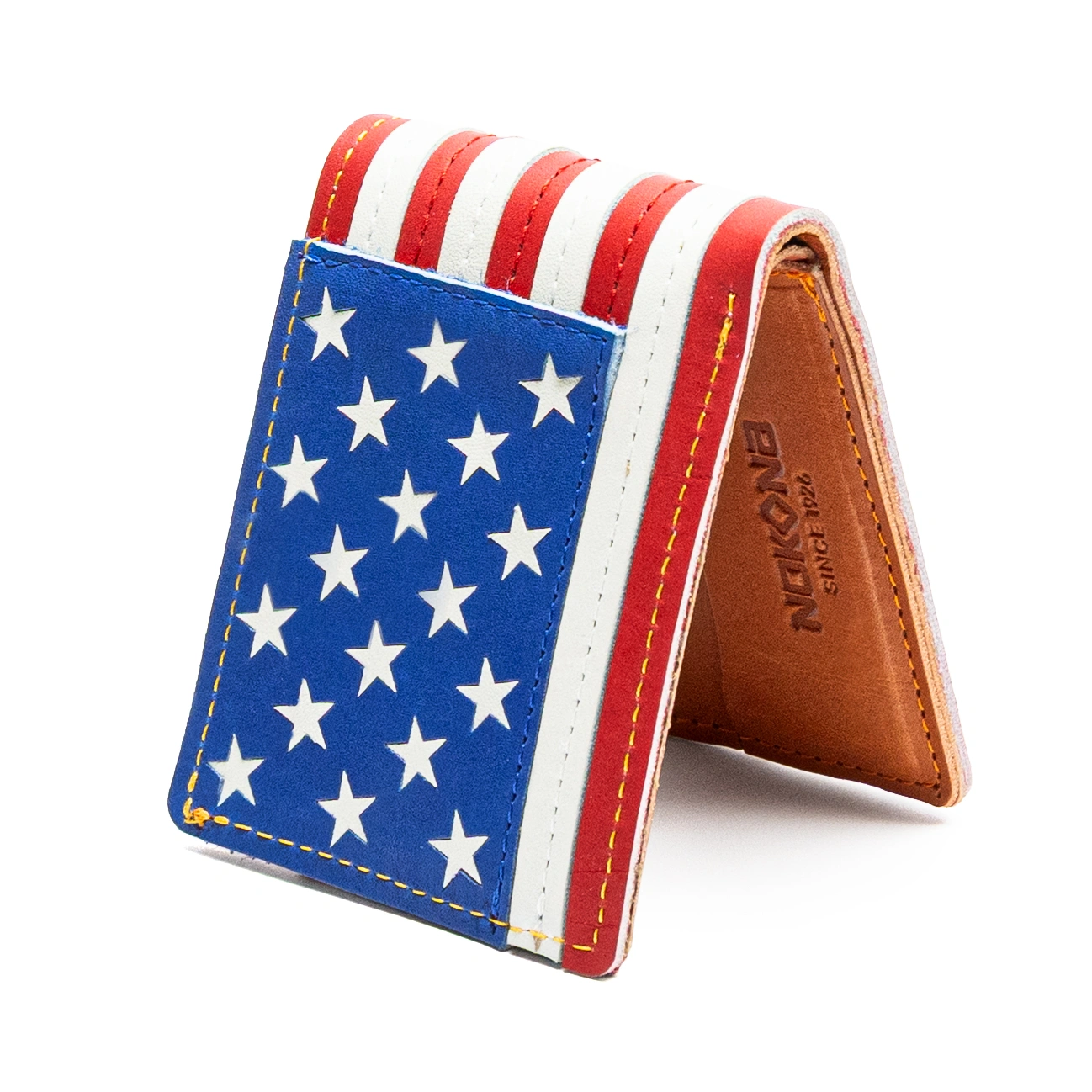 Stars & Stripes Bifold - Red, White & Blue - Nokona Ballgloves