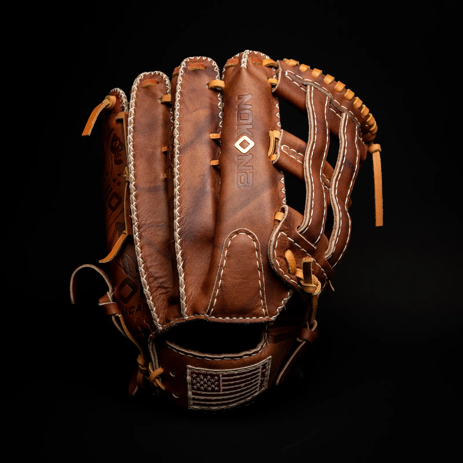 EdgeX® Walnut 12.75″ H Web Outfield Glove - thumbnail 3