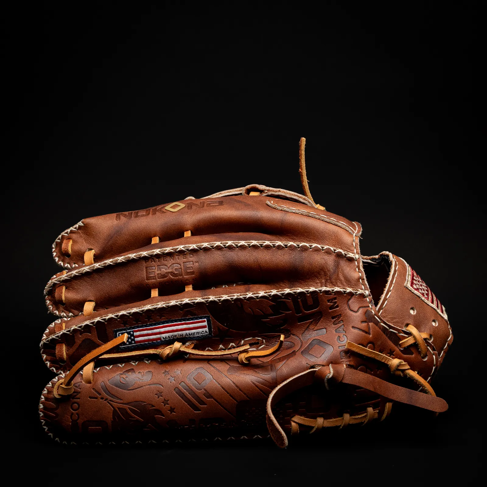 EdgeX® Walnut 12.75″ H Web Outfield Glove - thumbnail 6