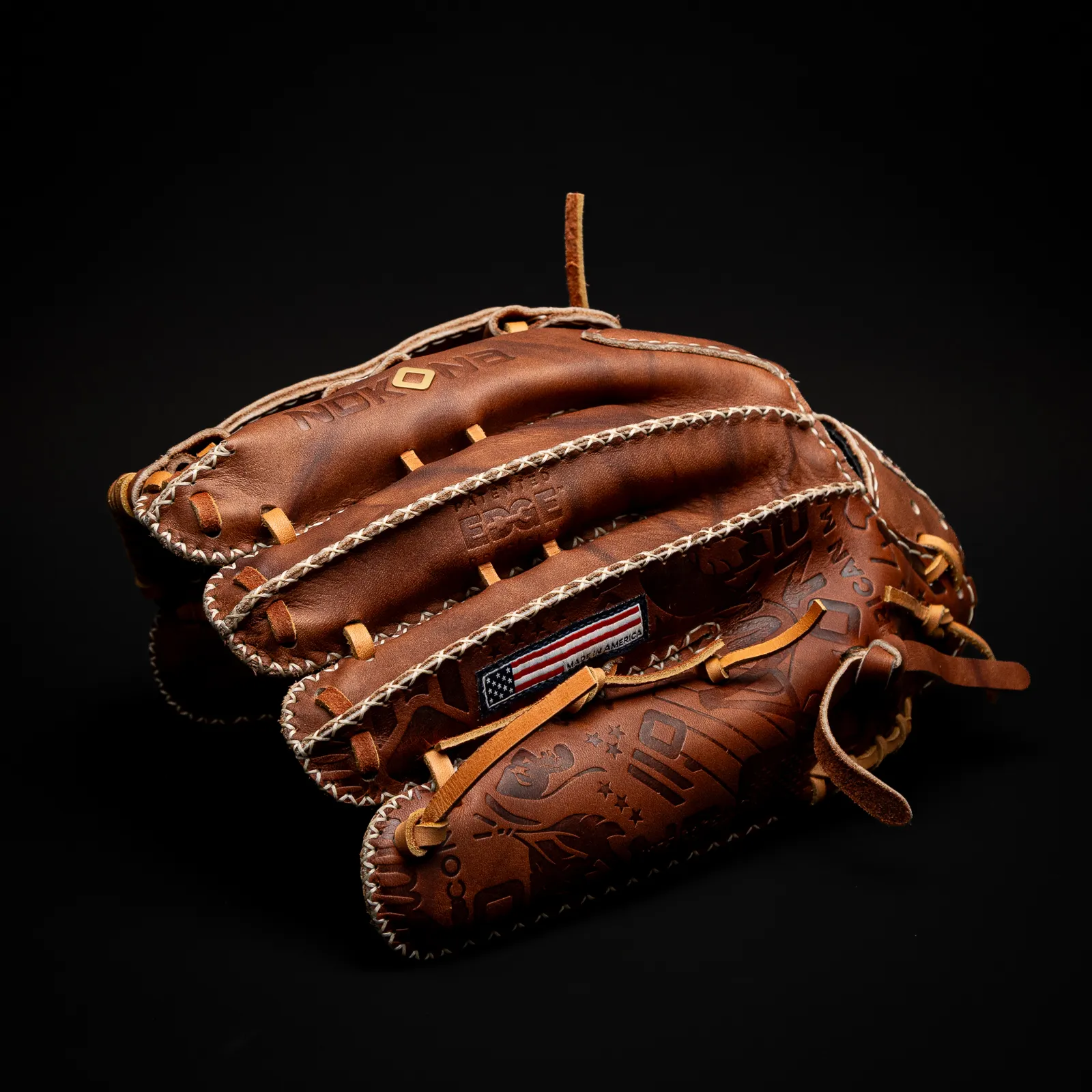 EdgeX® Walnut 12.75″ H Web Outfield Glove - thumbnail 7